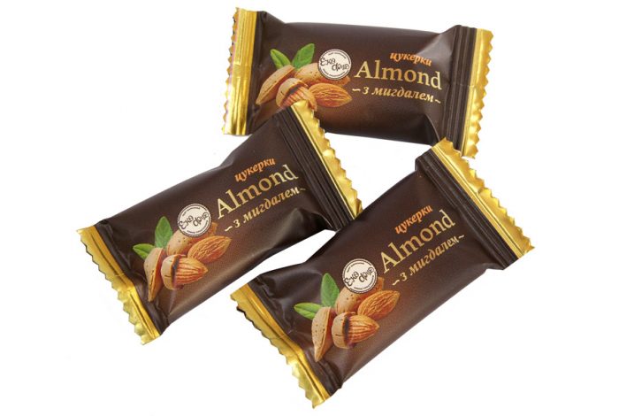 Цукерки «Almond» з мигдалем 1 ящ. - Зображення 2