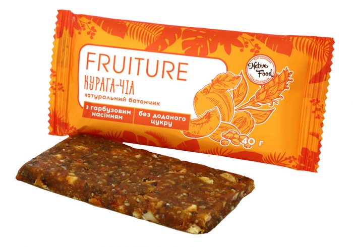 Батончики «Fruiture» курага-чіа 1 уп./20 шт.