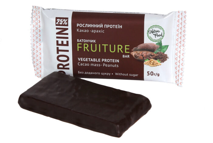 Батончик «Fruiture» Какао-Арахіс 1 уп./20 шт.